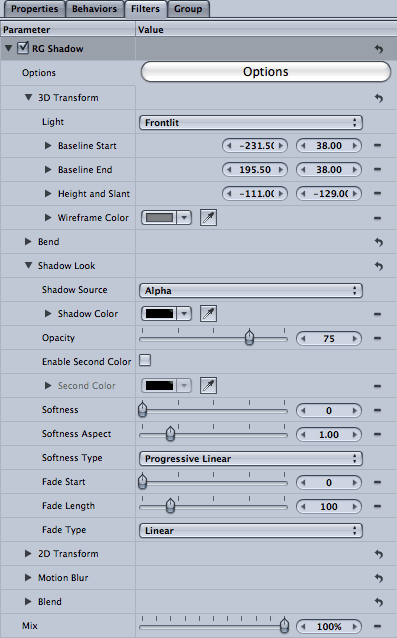 Shadow UI