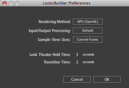 Looks Preferences