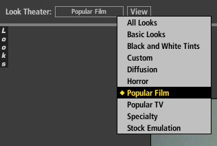 Look Theater Menu