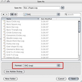 Save Dialog