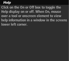 Help box