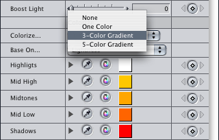 Colorize... Menu